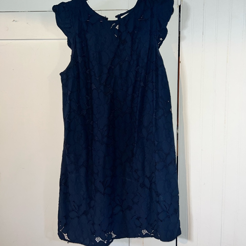 Blue Lace Dress